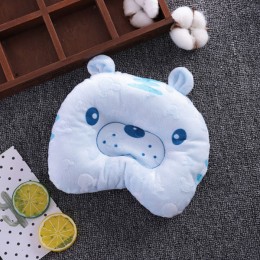 Baby Pillow Anti-eccentric Head Shaping Pillow Tiger -Blue