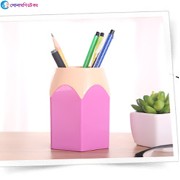 Pen Holder-Creative Color Pencil Head-Pink