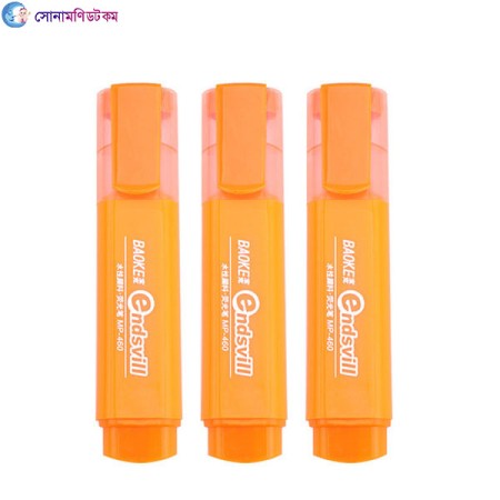Highlighter Pen Water-based Paint - Orange | at Sonamoni BD