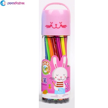 Water Color Pen Set-painting graffiti color(18 color) - Pink Cover