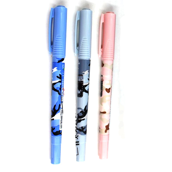 Erasable Two-in-one Double-end Magic Pen - Blue