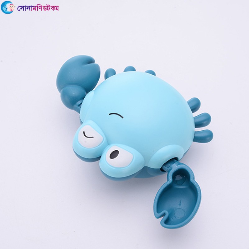 Toy Childrens Bath Toy Baby Playing Water-Crab-Blue