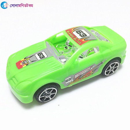Mini Pull Back Car Toy - Green | at Sonamoni BD