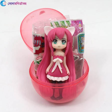 Beautiful Girl Doll Eggshell Toy - Pink | at Sonamoni BD
