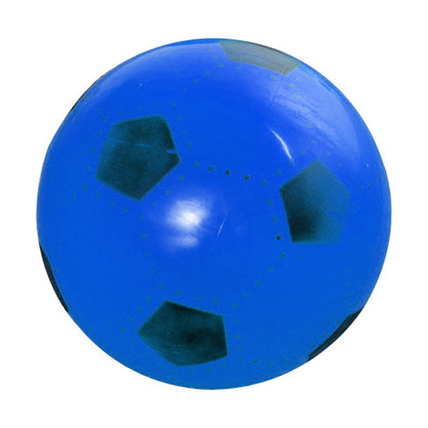 Inflatable football - 20 cm - Blue