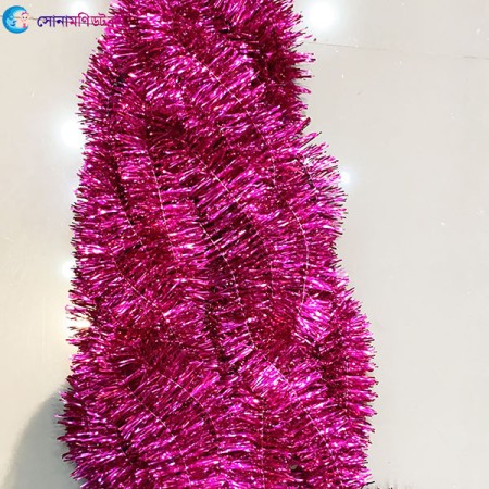 Party Decoration Garland Strips 1 pcs - Rose Pink | at Sonamoni BD