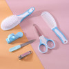 Baby care cleaning 6-piece set - Two-tone blue combination