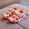 Baby Light up Sports Shoes - Orange | at Sonamoni BD