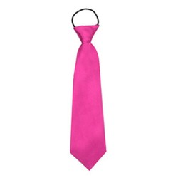 Casual Small Tie - Rose Red