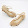 Girls Crystal Princess Sandals - Golden