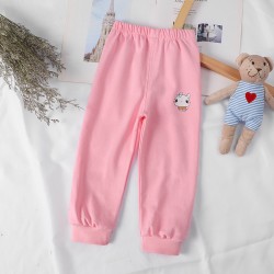 Girls Full Length Pajama - Pink Color