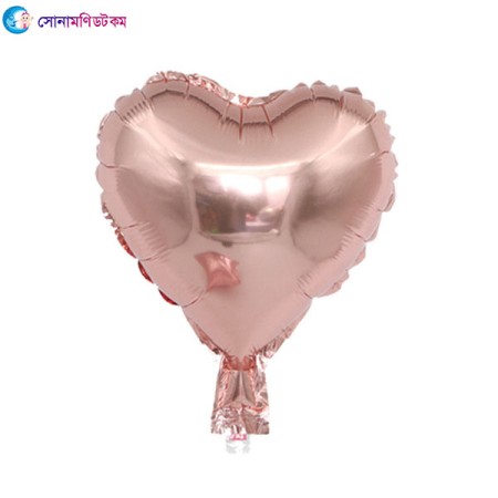 Love Aluminum Foil Balloon 10 inch - Rose Gold | at Sonamoni BD