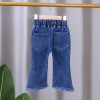Girls Jeans Pant - Big Bow