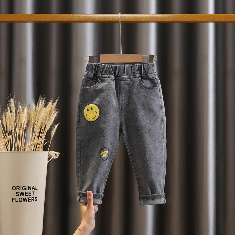 Baby Jeans Pant-Smiley jeans