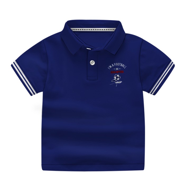 Boys Polo T-Shirt - Blue | at Sonamoni BD