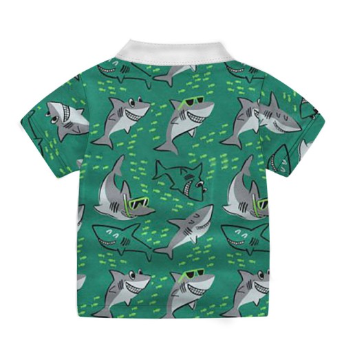 Boys Polo T-Shirt - Green