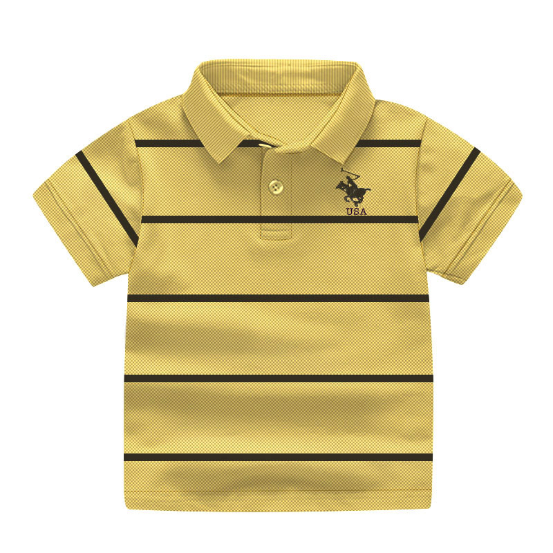 Boys Polo T-Shirt - Yellow