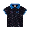 Baby Polo T-Shirt - Black Color