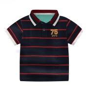Baby Polo T-Shirt-Navy Blue Color