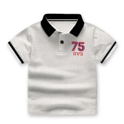 Baby Polo T-Shirt-White Color