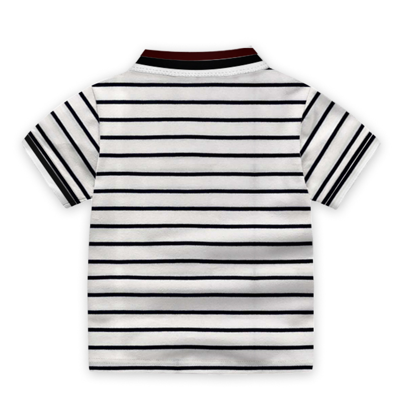 Half Sleeves POLO T-Shirt - Black & White | Polo Shirt | T-shirt at Sonamoni.com
