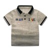 Chinese Polo T-Shirt-Gray