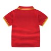 Boys Polo Shirt-Red