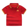 Boys Polo Shirt-Red