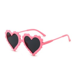 Cute baby cartoon heart-shaped sunglasses -Barbie