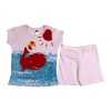Baby T-Shirt With Shorts Set - Light Pink
