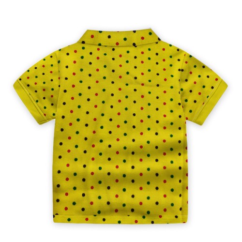 Girls Polo T-Shirt - Yellow