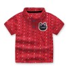 Girls Polo T-Shirt - Red
