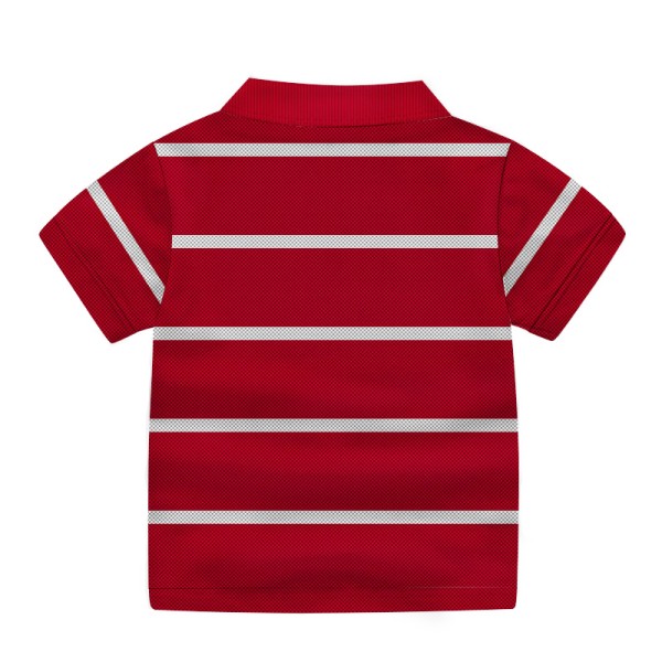 Boys Polo T-Shirt - Red