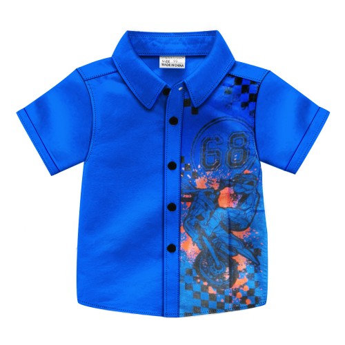 Baby Half Sleeve Shirt - Blue