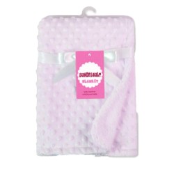 Baby Premium Soft Blanket-Light Pink