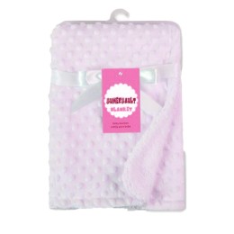 Baby Premium Soft Blanket-Light Pink