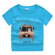 Baby T-Shirt and Shorts Set- Sky Blue