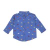 Baby Full Sleeve T-Shirt - Blue Dragon Print