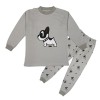 Baby Sweatshirt  & Trouser Set - Gray Dog