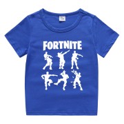 Boys summer short-sleeved T-shirt - Blue