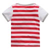 Boys Striped Short-Sleeve T-shirt - Red White