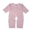 Baby Full-Sleeve Triangle Romper - Pink