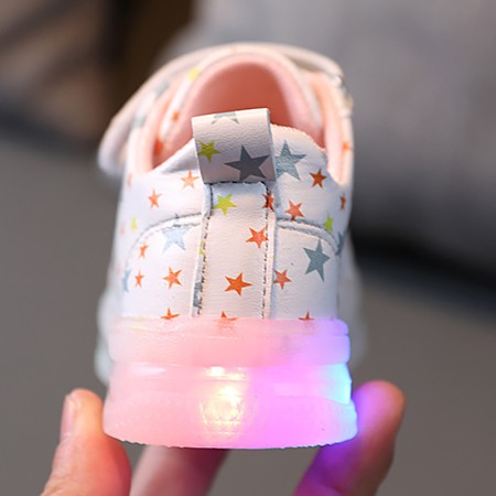 Children's Casual Lighting Shoes - Pink | at Sonamoni BD