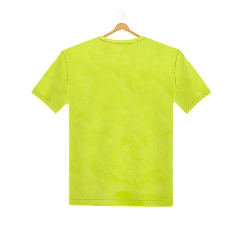 Boys T-Shirt- Yellow Raw Print
