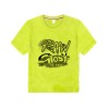 Boys T-Shirt- Yellow Raw  Print | Half Sleeve T-Shirt | T-shirt at Sonamoni.com