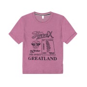 Boys T-Shirt- Violet Starmix Print