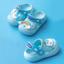 Children's Slippers Summer Sandals - Sky-blue