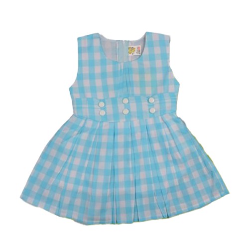 Girls Frock and Pant - Sky Blue
