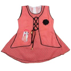 Baby Frock and Shorts Set – Red