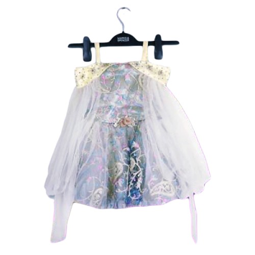 Girls Party Frock - White